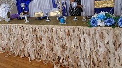 Bridal table decor